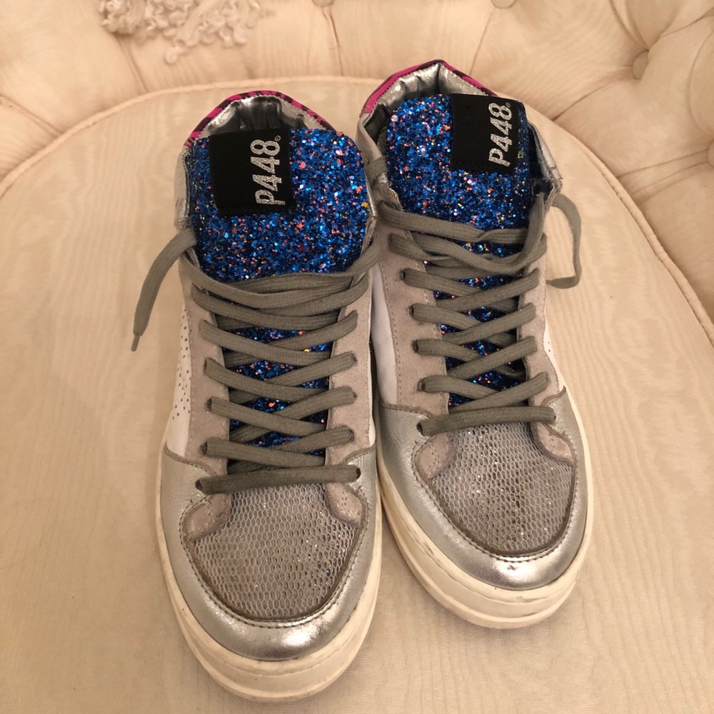 p448 high top sneakers
